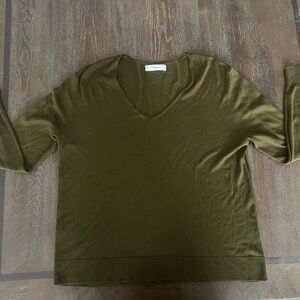 MNG Olive Knit Sweater A040